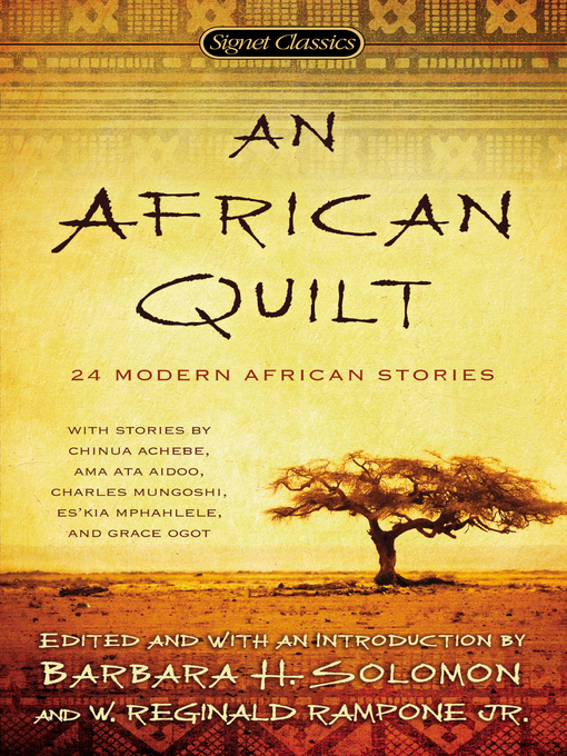 Title details for An African Quilt by Barbara H. Solomon - Available